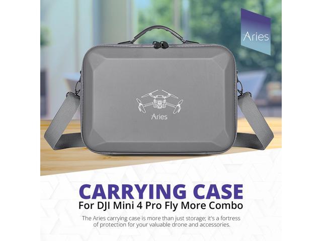 Aries Carrying Case for DJI Mini 4 Pro Fly More Combo / Mini 3 & Mini 3 Pro, Gray