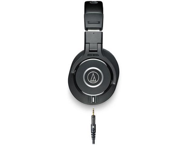 Audio-Technica 6 Pack ATH-M40x Professional Monitor Headphones, Black W/Cloth