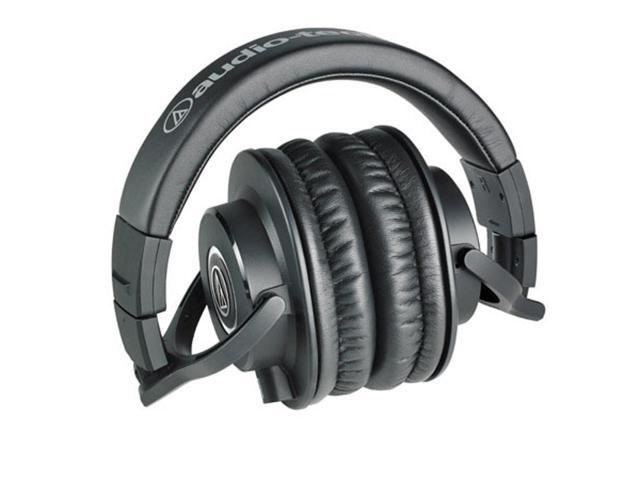 Audio-Technica 6 Pack ATH-M40x Professional Monitor Headphones, Black W/Cloth