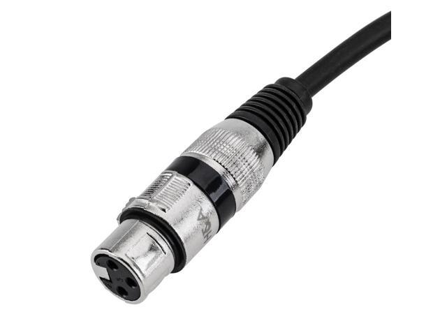 H & A Value Series XLR M to F Professional Microphone Cable - 15'