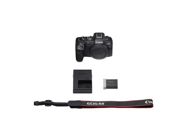 Canon - EOS R8 4K Video Mirrorless Camera (Body Only) - Black - image 12