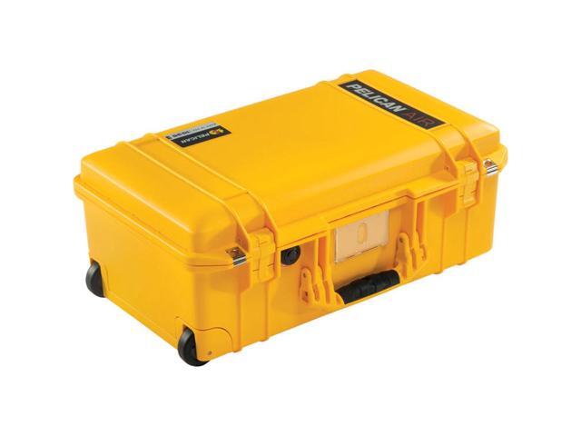 Pelican 1535 Air 2017 Wheeled Carry-On Case with Pick-N-Pluck Foam, Yellow