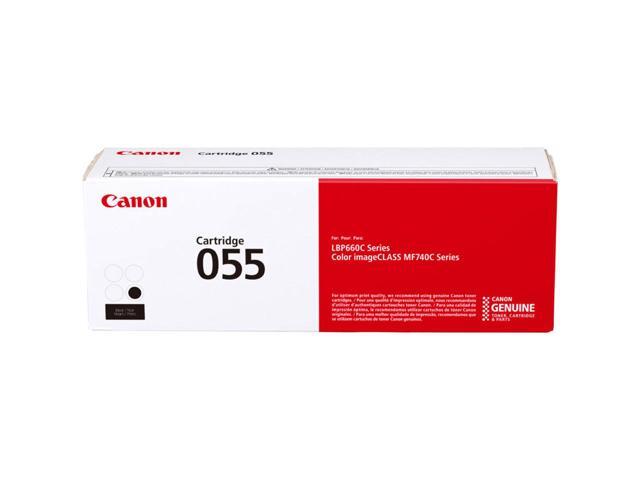 Canon 2 Pack CRG 055 Standard Toner Cartridge for MF743, MF741 Printers, Black