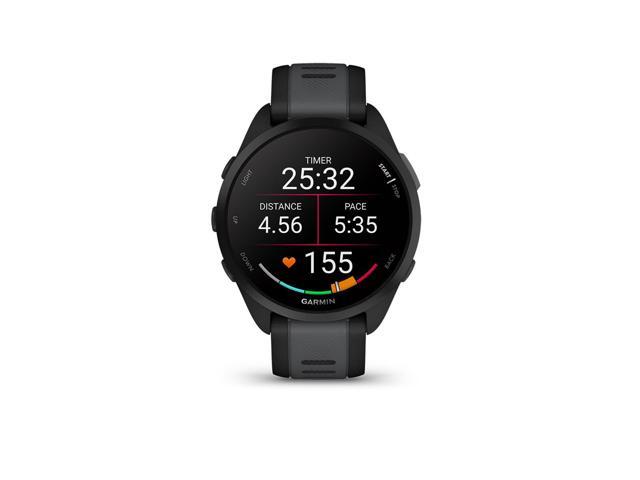 Garmin - Forerunner 165 Music GPS Smartwatch 43 mm Fiber-Reinforced Polymer - Black/Slate Gray - (2024) - image 3