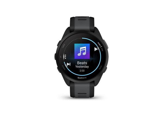 Garmin - Forerunner 165 Music GPS Smartwatch 43 mm Fiber-Reinforced Polymer - Black/Slate Gray - (2024) - image 5