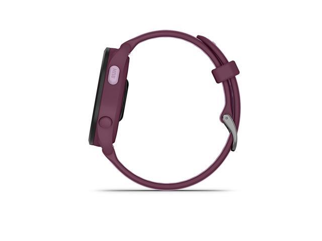 Garmin - Forerunner 165 Music GPS Smartwatch 43 mm Fiber-Reinforced Polymer - Berry/Lilac - (2024) - image 7