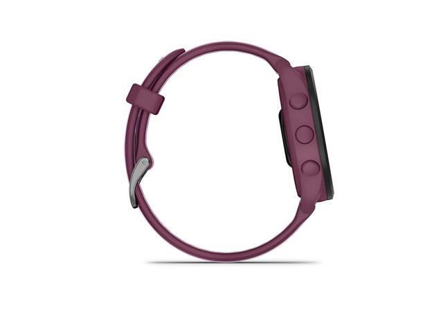 Garmin - Forerunner 165 Music GPS Smartwatch 43 mm Fiber-Reinforced Polymer - Berry/Lilac - (2024) - image 9
