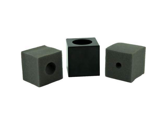 K-Tek KMICF Square Flag for Handheld and ENG Microphone, Black