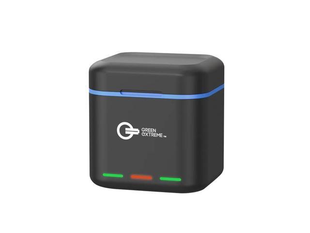 Green Extreme Triple Battery Charger for GoPro Hero 9, 10, 11 & 12 Batteries