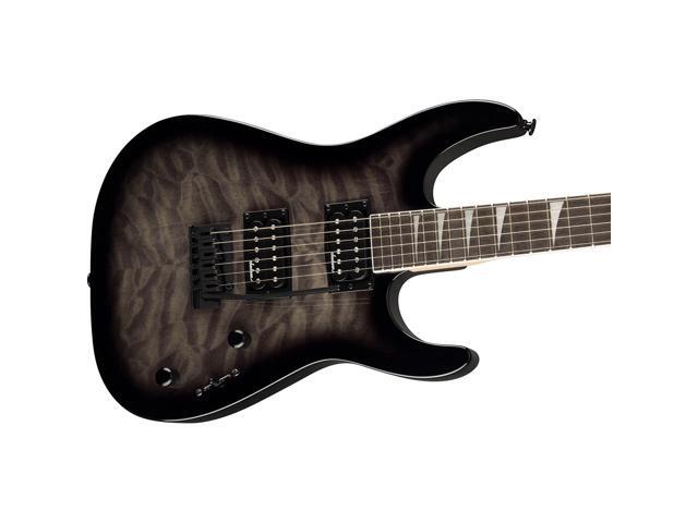 Jackson JS Series Dinky JS20 DKQ 2PT Electric Guitar, Amaranth Fingerboard, Transparent Black Burst