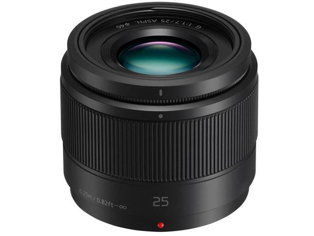 Panasonic - LUMIX G 25mm f/1.7 ASPH. Lens for Mirrorless Micro Four Thirds Compatible Cameras, H-H025-K - Black - image 12