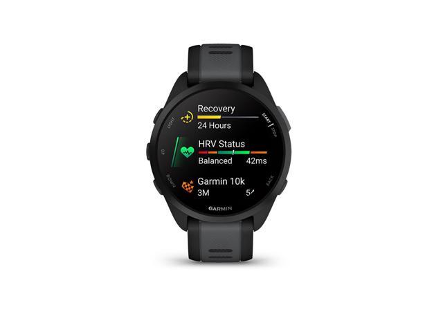 Garmin - Forerunner 165 GPS Smartwatch 43 mm Fiber-Reinforced Polymer - Black/Slate Gray - (2024) - image 7