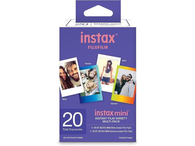Fujifilm Instax Mini Instant Film Variety Value Pack, 20 Exposures #600021109