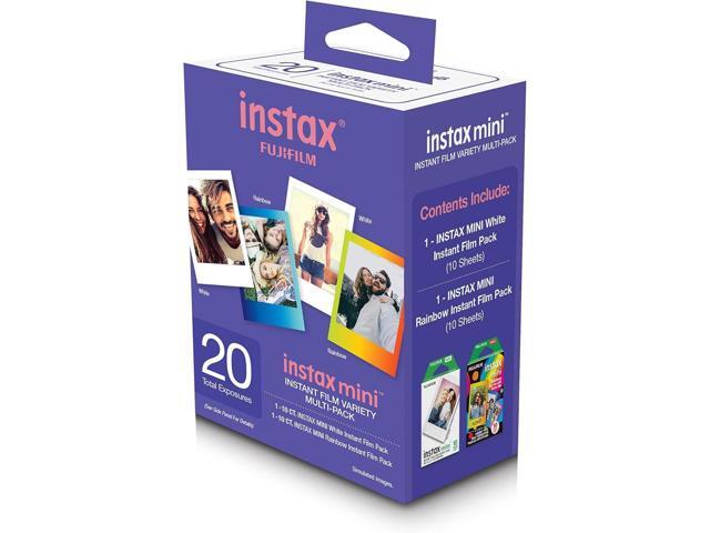 Fujifilm Instax Mini Instant Film Variety Value Pack, 20 Exposures #600021109