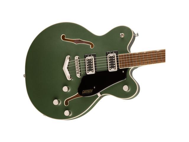 Gretsch G5622 Electromatic Center Block Double-Cut with V-Stoptail Electric Guitar, Laurel Fingerboard, Olive Metallic
