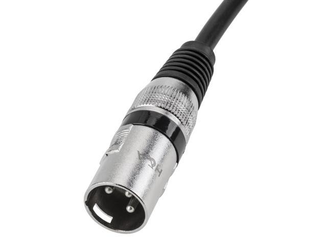 H & A 1/8' Male Mini-Jack to XLR Male Cable 10' #XSM-MM-10