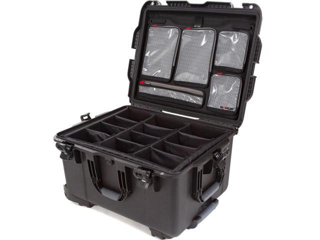 Nanuk 960 Waterproof Hard Case with Padded Dividers and Organizer, Black