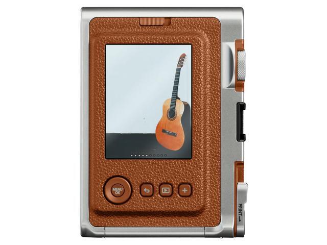 FUJIFILM INSTAX MINI EVO Hybrid Instant Camera (Brown) - 16812534