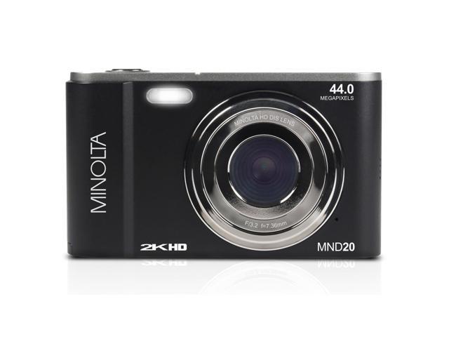 Minolta - MND20 44.0 Megapixel Digital Camera - Black - image 8