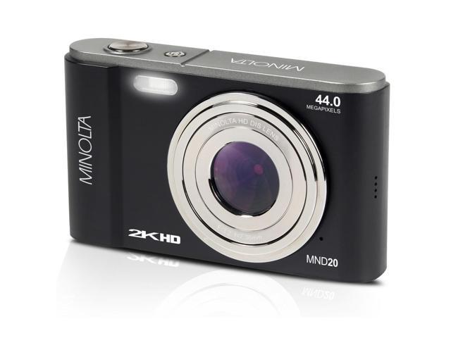 Minolta - MND20 44.0 Megapixel Digital Camera - Black - image 9