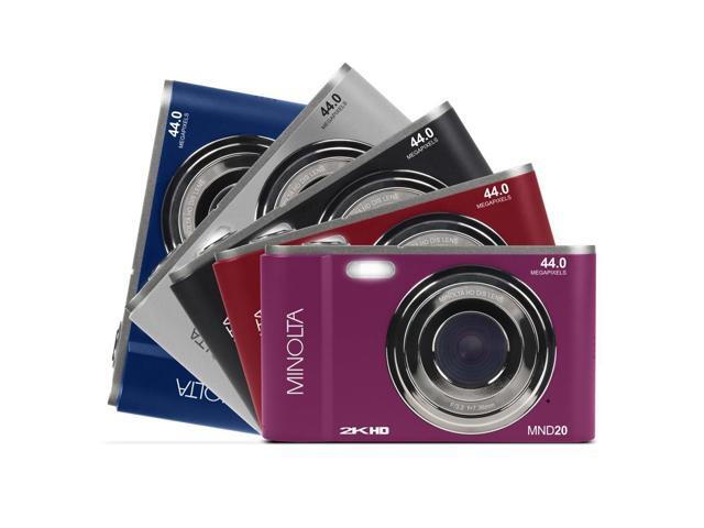 Minolta - MND20 44.0 Megapixel Digital Camera - Black - image 12