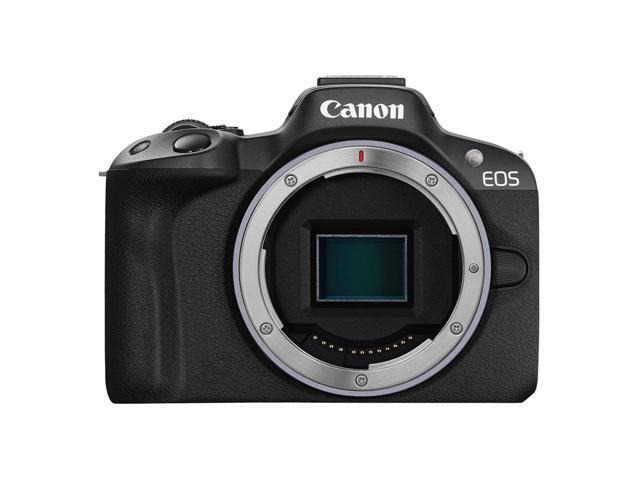 Canon - EOS R50 4K Video Mirrorless Camera with RF-S10-18mm F4.5-6.3 IS STM Lens Video Creator Kit - Black - image 5