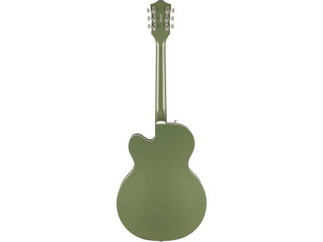 Gretsch G5420T Electromatic Classic Hollow Body Single-Cut with Bigsby Electric Guitar, Laurel Fingerboard, TwoTone Anniversary Green