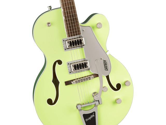 Gretsch G5420T Electromatic Classic Hollow Body Single-Cut with Bigsby Electric Guitar, Laurel Fingerboard, TwoTone Anniversary Green