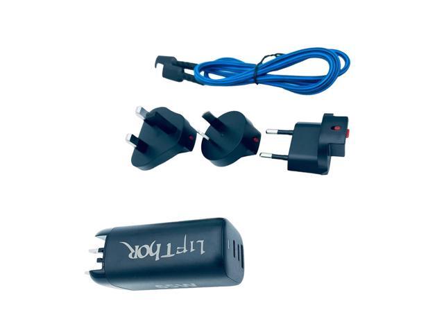 LifThor 65W 3-Port USB Wall Charger