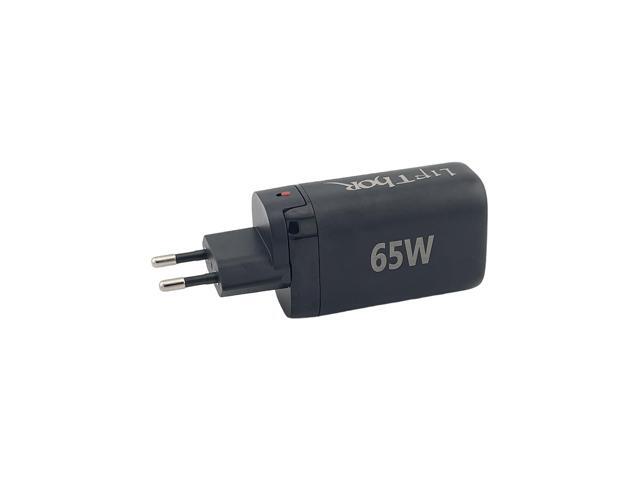 LifThor 65W 3-Port USB Wall Charger
