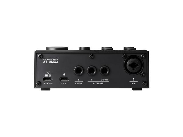 Audio Technica AT-UMX3 Live Streaming USB Audio Mixer