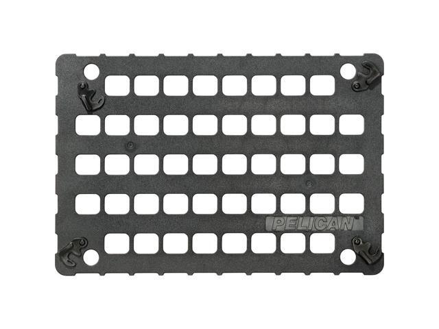 Pelican 1500MP EZ Click MOLLE Panel Lid Organizer for 1500 Protector Case, Black