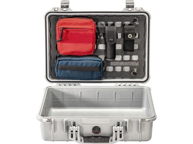 Pelican 1500MP EZ Click MOLLE Panel Lid Organizer for 1500 Protector Case, Black