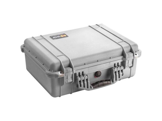 Pelican 1520 Watertight Hard Case with Foam Insert - Silver (Gray) #1520-000-180