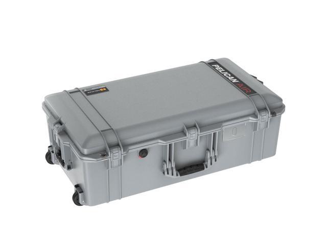 Pelican 1615NF Air Wheeled Check-In Case without Foam, Silver #016150-0011-180