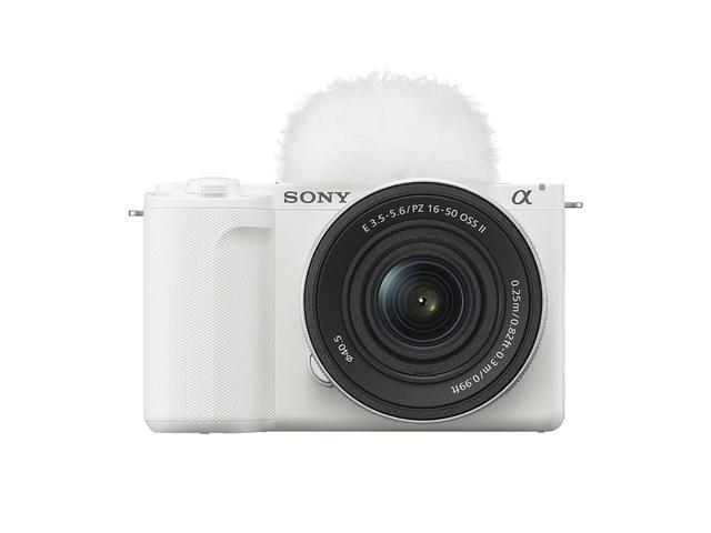 Sony - Alpha ZV-E10 II Mirrorless Content Creators’ Camera Kit with 16-50mm Lens - White - image 6