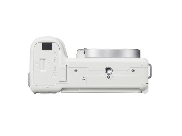 Sony - Alpha ZV-E10 II Mirrorless Content Creators’ Camera Kit with 16-50mm Lens - White - image 8