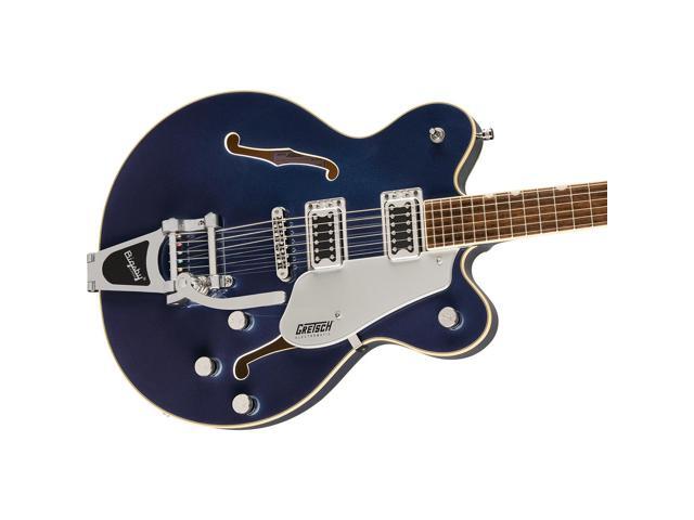 Gretsch G5622T Electromatic Center Block Double-Cut with Bigsby Electric Guitar, Laurel Fingerboard, Midnight Sapphire