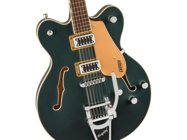 Gretsch G5622T Electromatic Center Block Double-Cut with Bigsby Electric Guitar, Laurel Fingerboard, Cadillac Green
