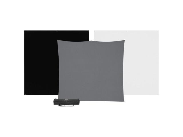 Westcott X-Drop Pro 3-Pack Backdrop Kit (8x8)