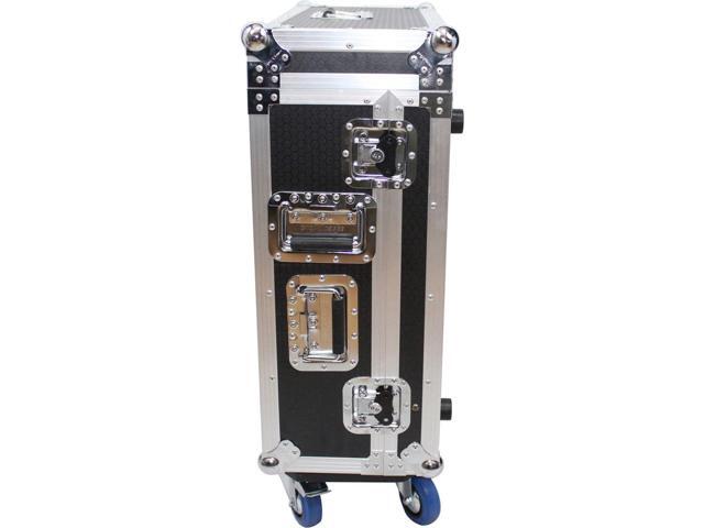 ProX XS-AHQU32DHW ATA-300 Style Flight Road Case with Doghouse and Wheels for Allen & Heath QU-32 Digital Mixer