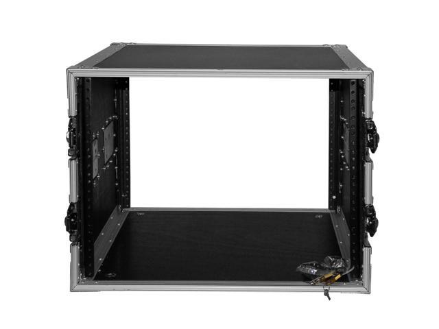 ProX T-8RSS 8U Space Amp Rack Mount ATA Flight Case 19' Depth