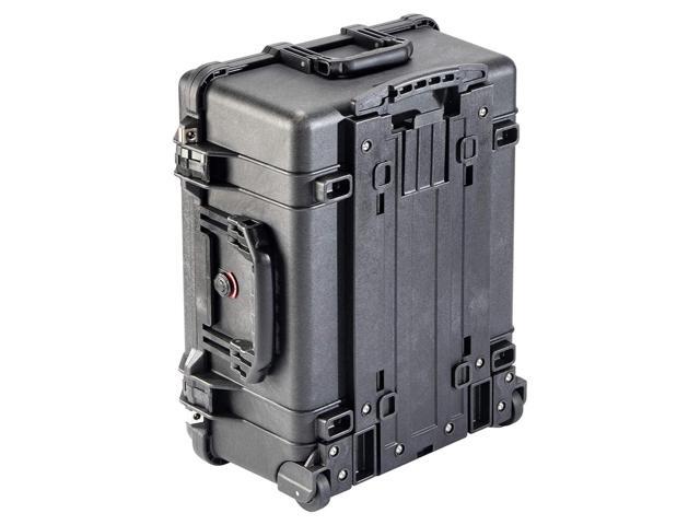 Pelican 1560 Watertight Wheeled Hard Case without Foam Insert, Black