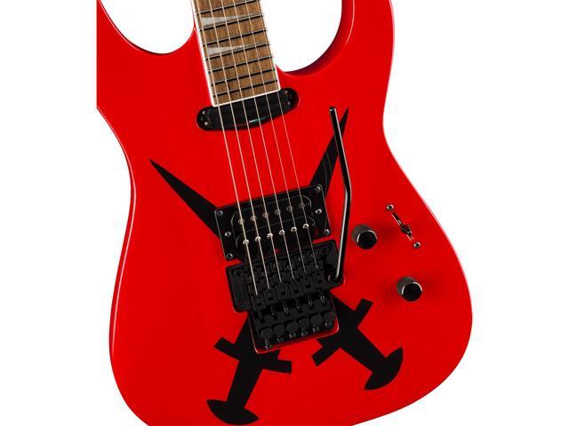 Jackson X Series Soloist SL1A DX Electric Guitar, Red Cross Daggers