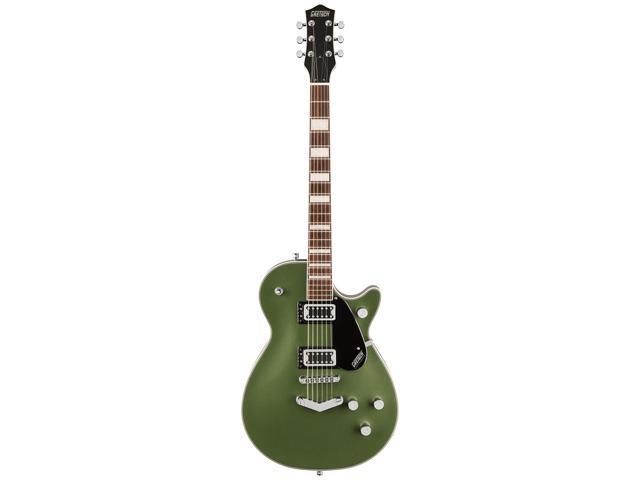 Gretsch Gretsch G5220 Electromatic Jet BT Single-Cut with V-Stoptail Electric Guitar, Laurel Fingerboard, Olive Metallic