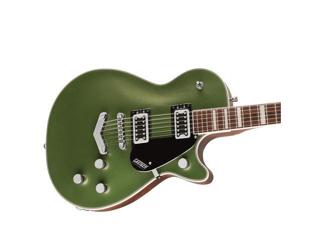 Gretsch Gretsch G5220 Electromatic Jet BT Single-Cut with V-Stoptail Electric Guitar, Laurel Fingerboard, Olive Metallic
