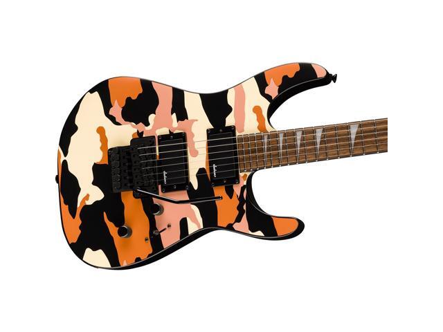 Jackson X Series Soloist SLX DX Camo Electric Guitar, Butterscotch Camo