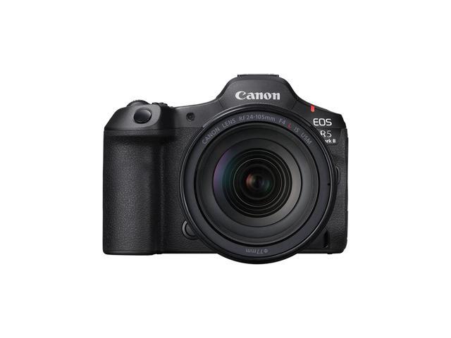 Canon - EOS R5 Mark II 8K Video Mirrorless Camera with RF24-105mm F4 L IS USM Lens - Black - image 8