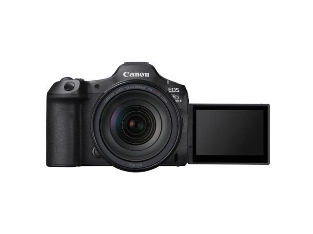 Canon - EOS R5 Mark II 8K Video Mirrorless Camera with RF24-105mm F4 L IS USM Lens - Black - image 9