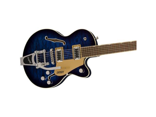 Gretsch G5655T-QM Electromatic Center Block Jr. Single-Cut Quilted Maple with Bigsby, Hudson Sky